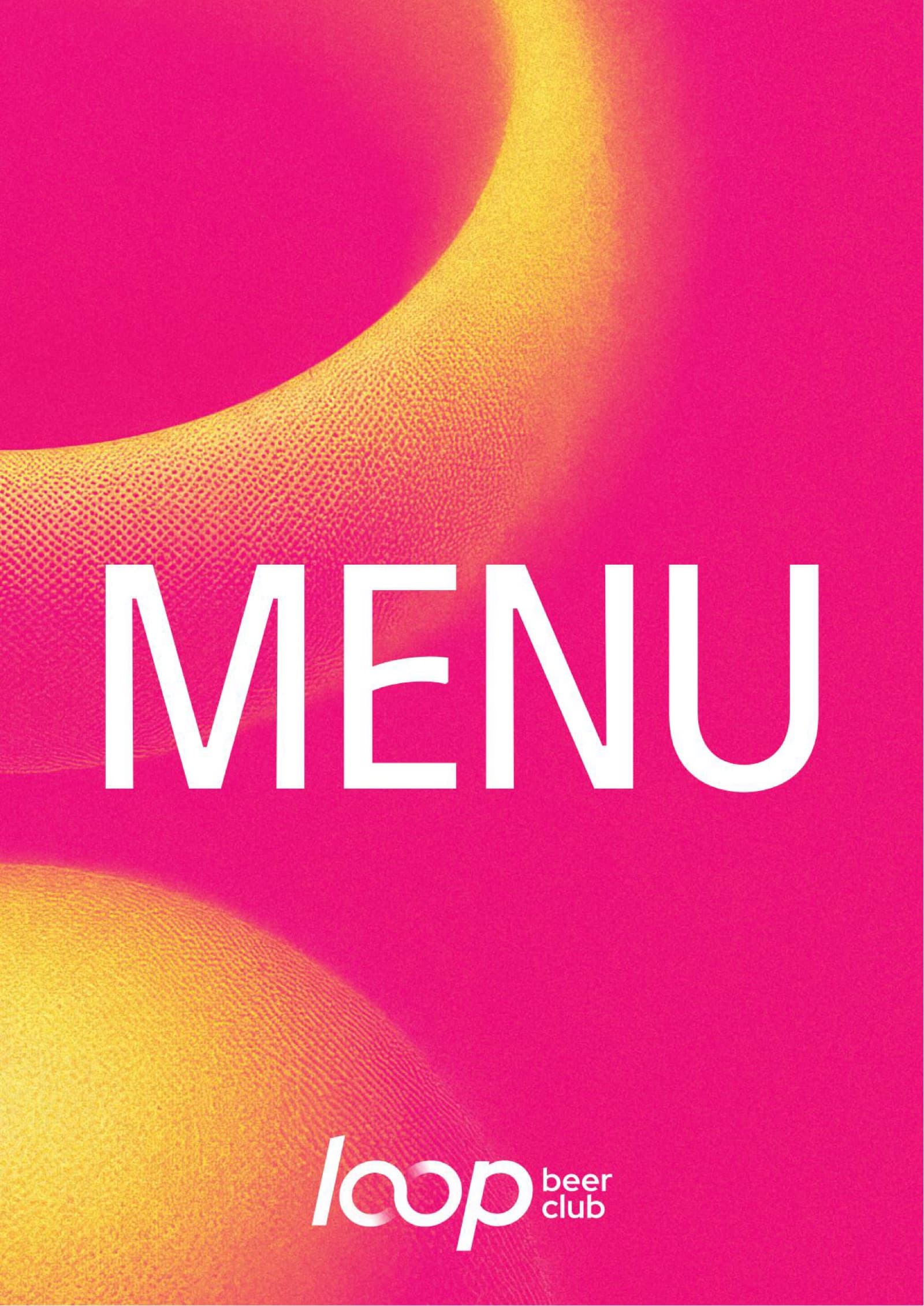 Bìa menu LOOP Central